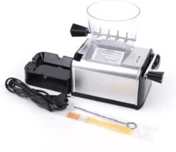 Professionele Elektrische Sigaretten Maker - Sigaretten Roller - Sigaretten Schieter - Automatisch - Zilver