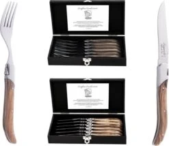 Laguiole Style De Vie Vorken Luxury Line - 6-delig - Olijfhout -Merkloos Verkoopwinkel 1200x1040