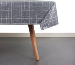 Raved Tafelzeil Vierkantjes 140 Cm X 200 Cm - Grijs - PVC - Afwasbaar -Merkloos Verkoopwinkel 1200x1040 5