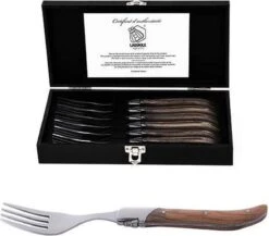 Laguiole Style De Vie Vorken Luxury Line - 6-delig - Olijfhout -Merkloos Verkoopwinkel 1200x1052