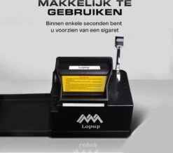Lopup® Elektrische Sigarettenmaker - Sigarettenmakers - Sigaretten Maker Elektrisch - Hulzenstopper - Sigaretten - Exclusieve NL Handleiding - Zwart -Merkloos Verkoopwinkel 1200x1057 3
