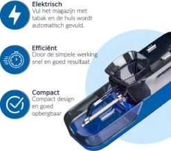 BrinQ Goods Elektrische Sigarettenmaker Premium - Nieuw Model - Sigaretten Maker Elektrisch - Automatische Sigarettenmaker - Elektrische Sigarettenmachine 9 BrinQ Goods Elektrische Sigarettenmaker Premium - Nieuw Model - Sigaretten Maker Elektrisch - Automatische Sigarettenmaker - Elektrische Sigarettenmachine -Merkloos Verkoopwinkel 1200x1063 5