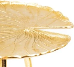 Housevitamin Tafel Goud - Lelie Blad- 40x40x38cm -Merkloos Verkoopwinkel 1200x1072 1