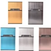 Merkloos Sigaretten Doosje - Rose - Aluminium - Sigaretten Houder/Hoesje - Weerbestendig - Stevig En Luxe Opbergdoosje