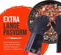 Wowgoods® Extra Lange Ovenwanten Tot 500°C - Hittebestendige BBQ Handschoenen Met Vleesklauwen 14 Wowgoods® Extra Lange Ovenwanten Tot 500°C - Hittebestendige BBQ Handschoenen Met Vleesklauwen -Merkloos Verkoopwinkel 1200x1091 2