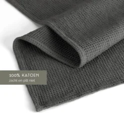 Walra Theedoeken Dry With Cubes, Stripes & Blocks - Keukenhanddoeken 3 X 50x70cm - Theedoeken En Keukendoeken Set 100% Katoen - Off Black -Merkloos Verkoopwinkel 1200x1094 1