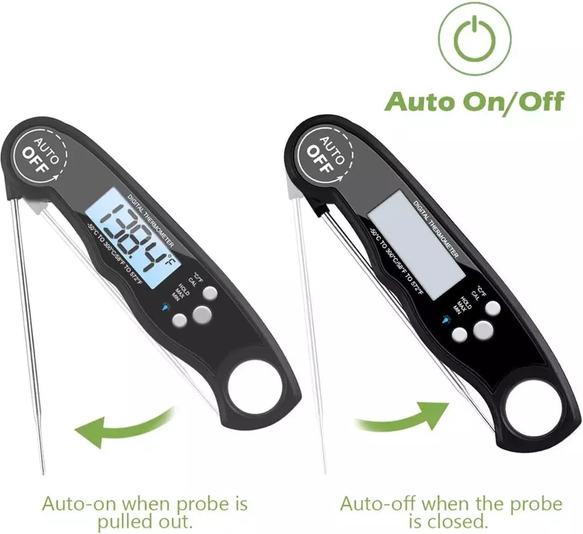 Digitale Thermometer Voor Keuken - Koken - Voedsel - Melk - Vlees - Flesopener - Digital - Bottle Opener 6 Digitale Thermometer Voor Keuken - Koken - Voedsel - Melk - Vlees - Flesopener - Digital - Bottle Opener - Afbeelding 6