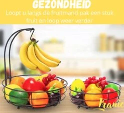 Tranic Fruitschaal - Fruitmand - Zwart Metaal - Etagere - Keuken Organizer 13 Tranic Fruitschaal - Fruitmand - Zwart Metaal - Etagere - Keuken Organizer -Merkloos Verkoopwinkel 1200x1099 5