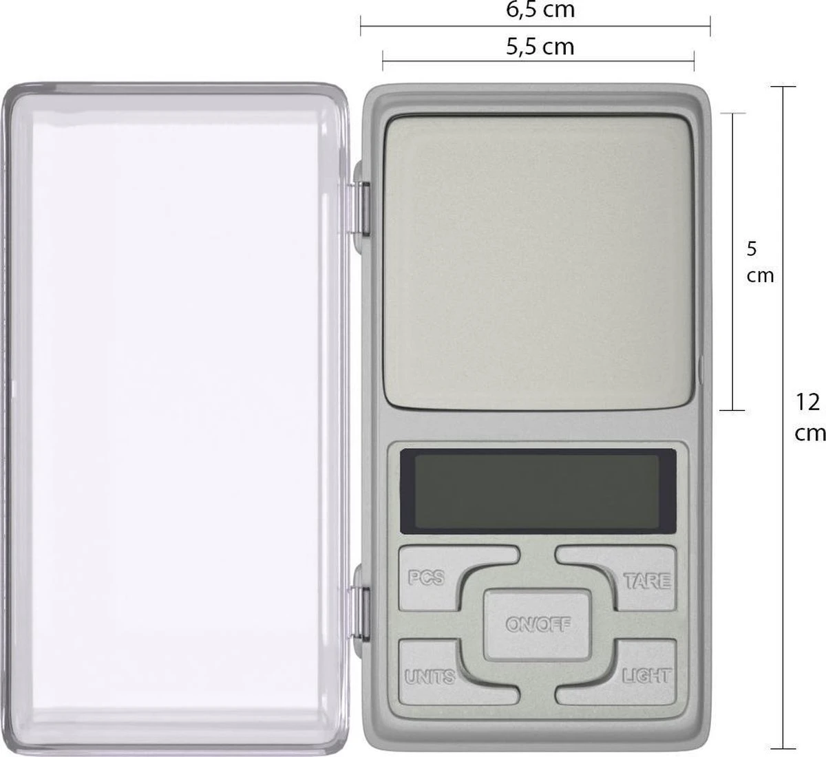 Krumble Weegschaal - Nauwkeurig - 0,01 Tot 200 Gr 8 Krumble Weegschaal - Nauwkeurig - 0,01 Tot 200 Gr - Afbeelding 8