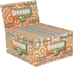 Greengo - Greengo Unbleached King Size Regular - Lange Vloei - Doos 50 Stuks 7 Greengo - Greengo Unbleached King Size Regular - Lange Vloei - Doos 50 Stuks -Merkloos Verkoopwinkel 1200x1102 2