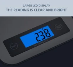 Digitale Precisie Keukenweegschaal - Weegvermogen Tot 10 KG - Incl. Batterijen - Grijs - RVS - Roestvrij Staal -Merkloos Verkoopwinkel 1200x1105 6