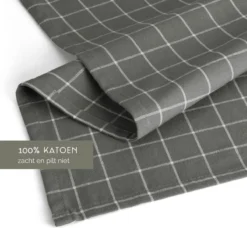 Walra Theedoeken Dry With Cubes, Stripes & Blocks - Keukenhanddoeken 3 X 50x70cm - Theedoeken En Keukendoeken Set 100% Katoen - Off Black -Merkloos Verkoopwinkel 1200x1106 1