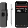 BBQ PRO - Vleesthermometer Draadloos - 2-in-1 Oventhermometer - BBQ Thermometer - App & Bluetooth - Thermometer Koken - Meater - RVS & Fast Charger - 30 Meter - Valentijn - Vaderdag - Moederdag - Grillmeister