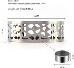 Luxe RVS Theepot Warmhouder / Rechaud Voor Waxinelicht / Theewarmer / Thee Warmhoudplaat / Theepot Verwarmer / Theelichthouder Voor Theepot / Tea Maker / Theekoker / Warmhoudschaal / Koffie Warmer -Merkloos Verkoopwinkel 1200x1113 15