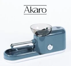 Akaro Elektrische Sigarettenmaker - Grijs - 3 Standen - Opvangbak - Tabaktrechter - Sigaretten Maker Electrisch - Sigaretten Maker - Electrische Sigarettenmachine