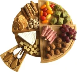 Jarif - Borrelplank - Tapasplank - Kaasplank - Serveerplank - Uitschuifbaar - Bamboe - Met Rvs Mesjes - 36 Cm 16 Jarif - Borrelplank - Tapasplank - Kaasplank - Serveerplank - Uitschuifbaar - Bamboe - Met Rvs Mesjes - 36 Cm -Merkloos Verkoopwinkel 1200x1121 12