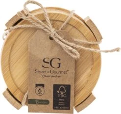 Set Van 6x Ronde Onderzetters Voor Glazen D10 Cm Bamboe -Merkloos Verkoopwinkel 1200x1125 7