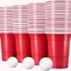 Merkloos Red Cups - 25 Stuks - 473 Ml