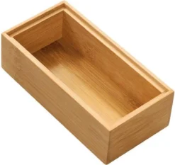 IDesign Bamboe Bakjes Voor Lade Stapelbaar D (15,5 X 30,5 X 5 Cm) - 45 - Stapelbaar & Decoratief -Merkloos Verkoopwinkel 1200x1133 1
