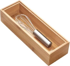 IDesign Bamboe Bakjes Voor Lade Stapelbaar D (15,5 X 30,5 X 5 Cm) - 45 - Stapelbaar & Decoratief -Merkloos Verkoopwinkel 1200x1133