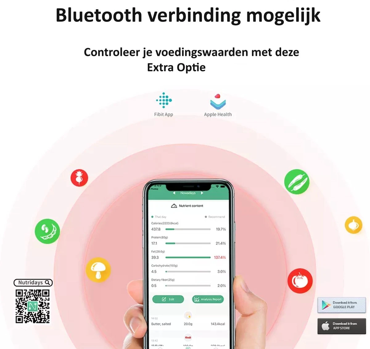 Keukenweegschaal Digitaal - Precisie Keuken Weegschaal - Tot 5 KG 13 Keukenweegschaal Digitaal - Precisie Keuken Weegschaal - Tot 5 KG - Afbeelding 13