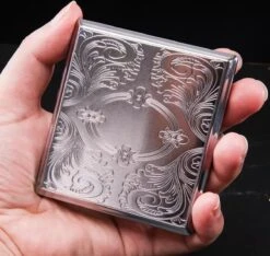 Merkloos Luxe Sigarettenhouder - Sigaretten Box 3 - Sigaretten Opbergdoosje - Sigaretten Koker Metaal - 20 Sigaretten - Cigarettecase -Merkloos Verkoopwinkel 1200x1136 3