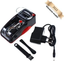Elektrische Sigarettenmaker - Elektrische Sigarettenmachine - Sigaretten Maker - Sigaretten Vuller - Hulzen Vuller - Sigaretten Roller - Elektrische Sigarettenklikker - Rood