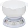 Alpina - Keukenweegschaal - Analoog - 5 KG - Met Kom - Wit