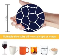 BOTC Onderzetters Met Houder - Set Van 6 - Onderleggers Voor Glazen - Glasonderzetters Voor Op Tafel - Coasters -Merkloos Verkoopwinkel 1200x1138 3