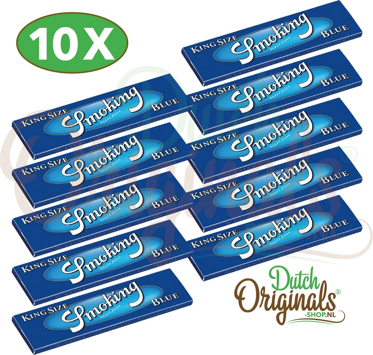 Merkloos Smoking Blue King Size Rolling Papers – Vloeipapier - Rolling Papers - Blauwe Vloei - Lange Vloei – 10 Stuks 2 Merkloos Smoking Blue King Size Rolling Papers – Vloeipapier - Rolling Papers - Blauwe Vloei - Lange Vloei – 10 Stuks - Afbeelding 2