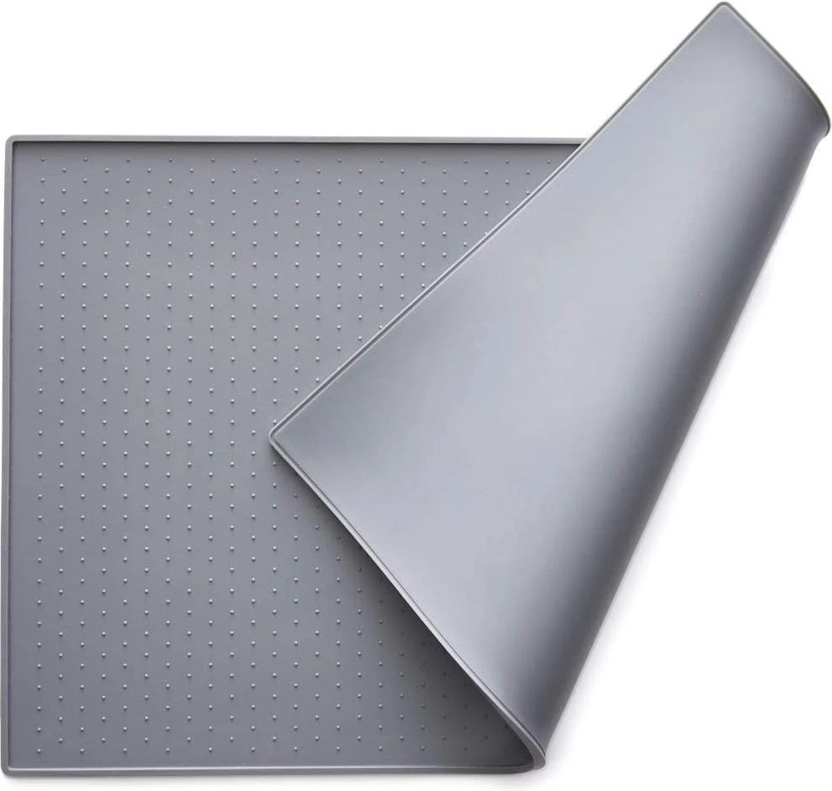 Buxibo - Siliconen Placemat Voor Voerbak Van Hond Of Kat - Waterdichte Placemat Voor Voer Huisdieren - Wasbaar - 30x47cm - Grijs 9 Buxibo - Siliconen Placemat Voor Voerbak Van Hond Of Kat - Waterdichte Placemat Voor Voer Huisdieren - Wasbaar - 30x47cm - Grijs - Afbeelding 9