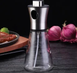 Robuuste Kwaliteit Oliespray RVS Inclusief Trechter - Azijnspray- Verstuiver 200ML- Olijfolie Spray - Avocado Olie Spray - Keuken Spray Olie - Keizer RVS -Merkloos Verkoopwinkel 1200x1141 5