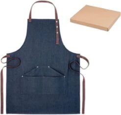 Keukenschort - Dames En Heren - Schorten - Denim Schort