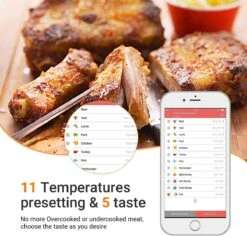 Inkbird IBT-4XS Bluetooth Thermometer - Keukenthermometer - Oplaadbare Accu -Merkloos Verkoopwinkel 1200x1148 3
