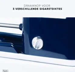 Akaro Elektrische Sigarettenmaker - Blauw - 3 Standen - Opvangbak - Tabaktrechter - Sigaretten Maker Electrisch - Sigaretten Maker - Electrische Sigarettenmachine -Merkloos Verkoopwinkel 1200x1153 7