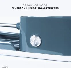 Akaro Elektrische Sigarettenmaker - Grijs - 3 Standen - Opvangbak - Tabaktrechter - Sigaretten Maker Electrisch - Sigaretten Maker - Electrische Sigarettenmachine -Merkloos Verkoopwinkel 1200x1153 8
