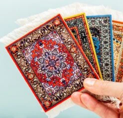 Invotis Perzisch Tapijt Onderzetters (Set Van 4) -Merkloos Verkoopwinkel 1200x1156 12