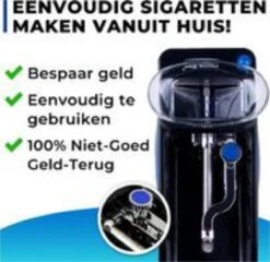 Smoking Snake - Elektrische Sigarettenmaker - Sigaretten Schieter - Sigaretten Vuller - Sigaretten Maker - Elektrische Hulzen Vuller - Sigaretten Roller - Sigarettenmachine - Sigaretten Hulzen Vuller - Tabak Schieter - Sigaretten Klikker -Merkloos Verkoopwinkel 1200x1164 6