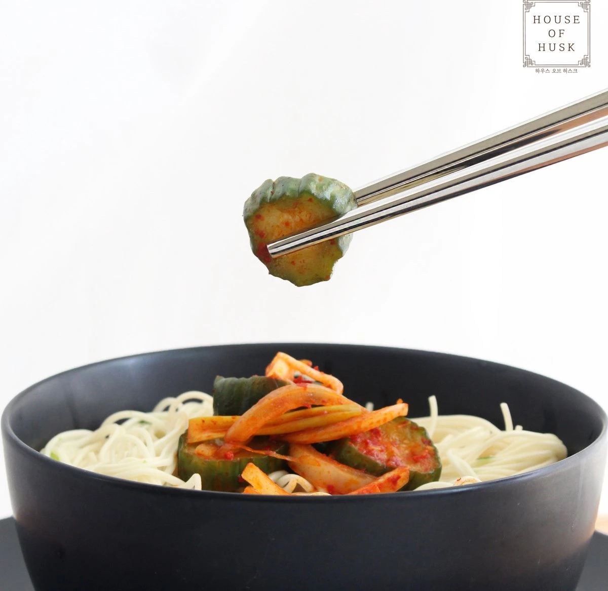 House Of Husk Chopsticks Set - Koreaanse Eetstokjes - Vaatwasserbestendig - RVS - 5 Paar - Duo Tone - Zwart Zilver 4 House Of Husk Chopsticks Set - Koreaanse Eetstokjes - Vaatwasserbestendig - RVS - 5 Paar - Duo Tone - Zwart Zilver - Afbeelding 4