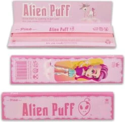 Alien Puff - Kingsize Pink - Roze Vloei - Lange Vloei - Filtertips - Tipjes - 11x Vloei En 7x Tip -Merkloos Verkoopwinkel 1200x1169 5