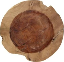 Fruitschaal Large - ø40-45 Cm - Glossy - Blank - Teak -Merkloos Verkoopwinkel 1200x1169 8