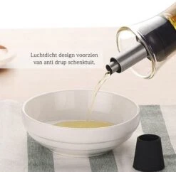 House Of Husk® Glazen Olie Dispenser Met Schenktuit - 500 Ml - Borosilicaat - Olie En Azijn Fles - Luchtdicht 7 House Of Husk® Glazen Olie Dispenser Met Schenktuit - 500 Ml - Borosilicaat - Olie En Azijn Fles - Luchtdicht -Merkloos Verkoopwinkel 1200x1176 15