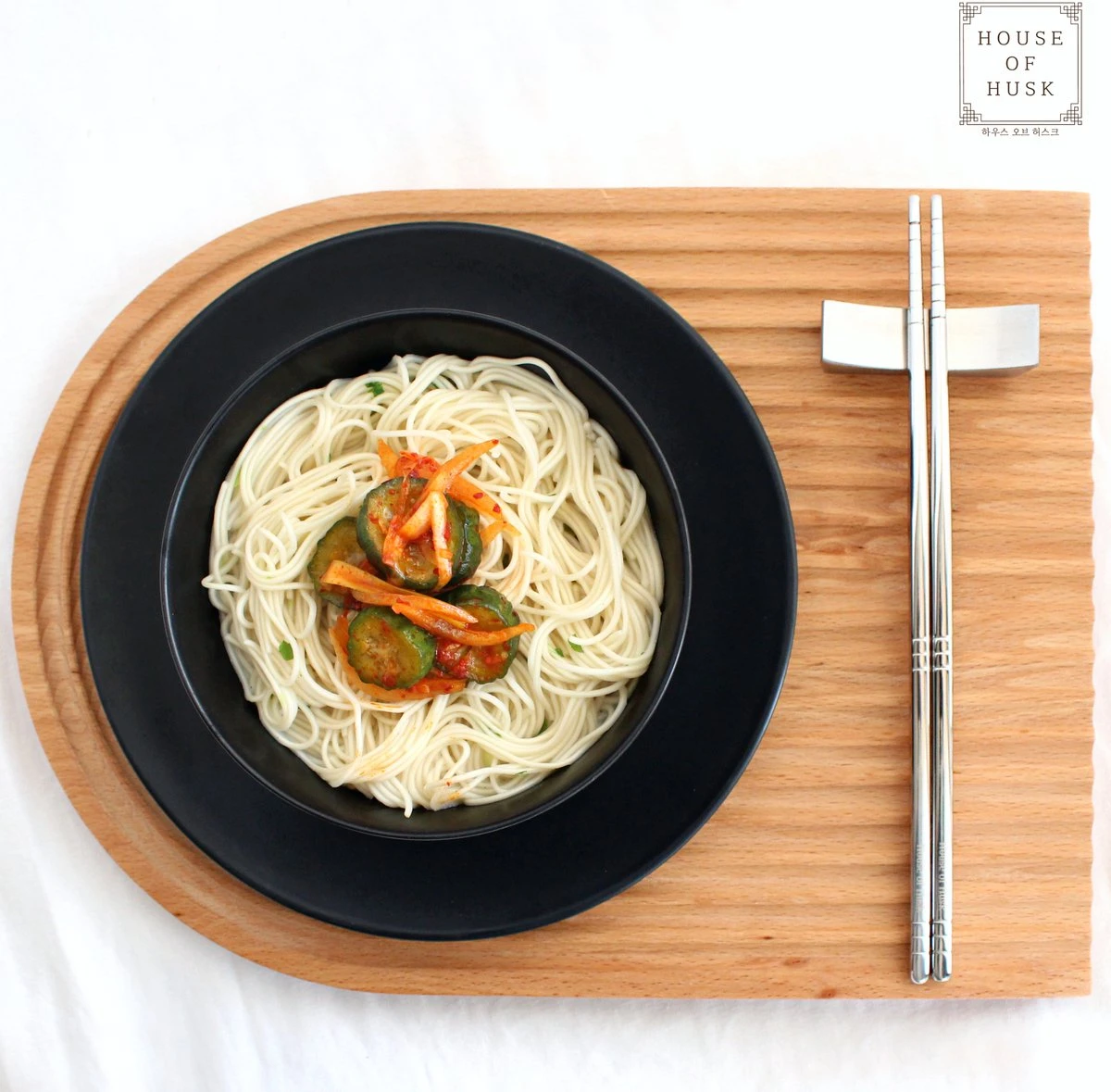 House Of Husk Chopsticks Set - Koreaanse Eetstokjes - Vaatwasserbestendig - RVS - 5 Paar - Zilver 3 House Of Husk Chopsticks Set - Koreaanse Eetstokjes - Vaatwasserbestendig - RVS - 5 Paar - Zilver - Afbeelding 3