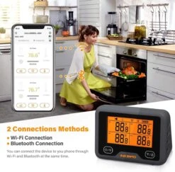 Inkbird IBBQ-4BW Vleesthermometer Wifi + Bluethooth + App -Merkloos Verkoopwinkel 1200x1181 3