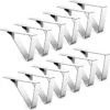 BOTC Tafelkleedklemmen –12 Stuks - Stevige Tafelklemmen Voor Tafellaken - Tafelkleed Gewichtjes –RVS