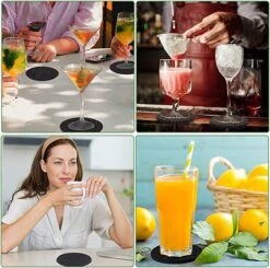 IBright Vilt Onderzetters Voor Glazen - 12 Stuks – Donkergrijs – Vilten Onderzetters Met Houder - Hittebestendig - Absorberend En Duurzaam 15 IBright Vilt Onderzetters Voor Glazen - 12 Stuks – Donkergrijs – Vilten Onderzetters Met Houder - Hittebestendig - Absorberend En Duurzaam -Merkloos Verkoopwinkel 1200x1189 14