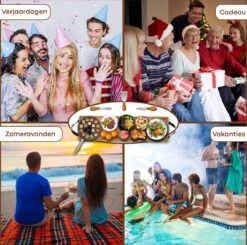 Tapasplank - Borrelplank - Serveerplank - Kaasplank - Hapjesplank - Inclusief Kaasmesjes - Inclusief Onderzetters - Taspasplank Bamboe - Tapas Servies - Inclusief Ebook - 70 Cm -Merkloos Verkoopwinkel 1200x1191 18