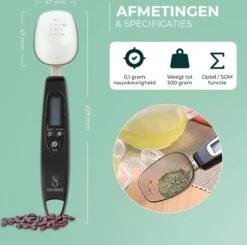Digitale Lepelweegschaal - Weeglepel - Keukenweegschaal Digitaal - Weegschaal Keuken - Precisie Weegschaal Keuken Van 0,2 Tot 500 Gr - Maatlepels 17 Digitale Lepelweegschaal - Weeglepel - Keukenweegschaal Digitaal - Weegschaal Keuken - Precisie Weegschaal Keuken Van 0,2 Tot 500 Gr - Maatlepels -Merkloos Verkoopwinkel 1200x1192 5