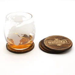 Whisiskey Onderzetters - Hout - Whisky Onderzetter - Onderzetters Voor Glazen - Onderzetters Design - Whiskey Glazen - Cadeau Voor Man & Vrouw -Merkloos Verkoopwinkel 1200x1194 14
