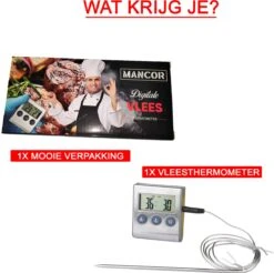 Mancor Digitale Vleesthermometer - Keukenthermometer -Merkloos Verkoopwinkel 1200x1195 22